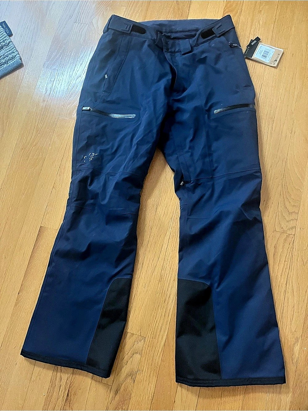 The North Face Freedom Men's Ski Pants Blue & Black Large NWT